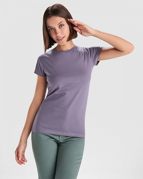 T-shirt damski Roly Breda Woman 175 g (CA6699) - Zdjęcie