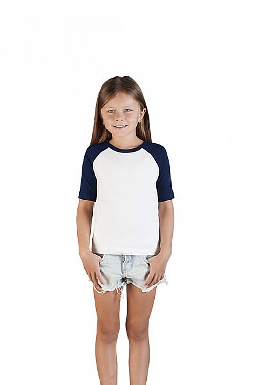 T-shirt dziecięcy raglanowy Promodoro Kid’s Raglan-T (P-160) - Zdjęcie