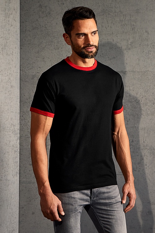 T-shirt męski Promodoro Men’s Contrast-T (P-3070) - Zdjęcie