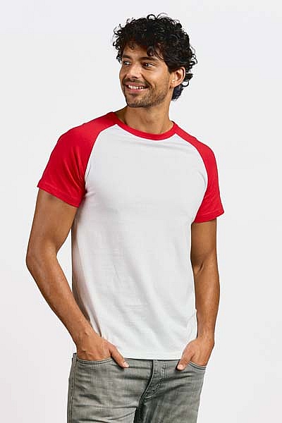 T-shirt męski raglanowy Promodoro Men’s Raglan-T (P-1060) - Zdjęcie
