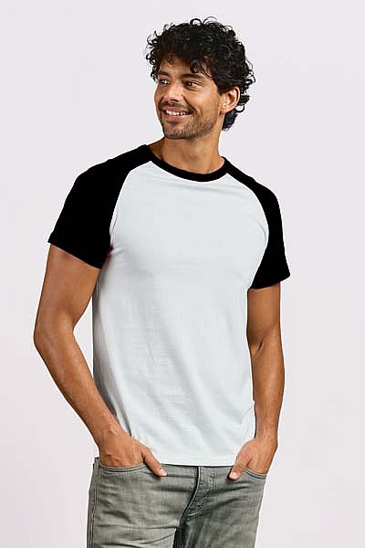T-shirt męski raglanowy Promodoro Men’s Raglan-T (P-1060) - Zdjęcie