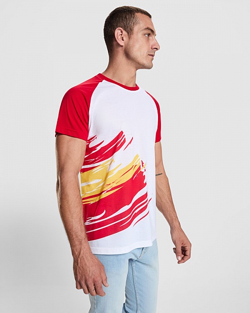 T-shirt unisex Roly Forza 190 g (CA0324) - Zdjęcie