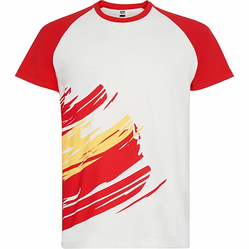 T-shirt unisex Roly Forza 190 g (CA0324) - Zdjęcie