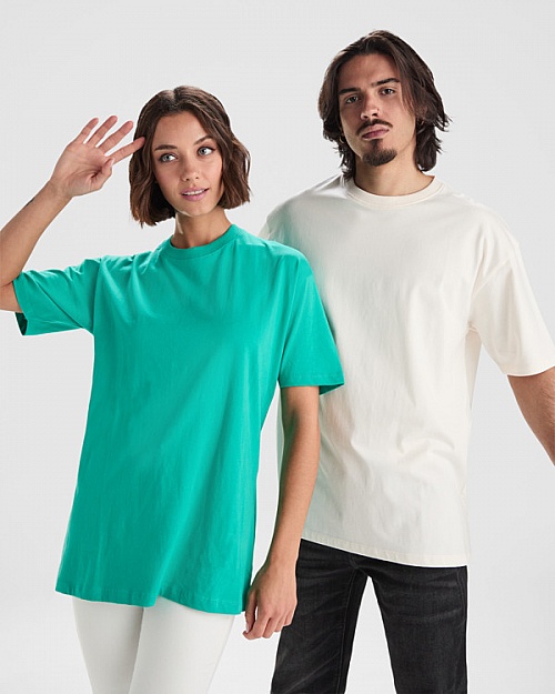 Unisex oversized T-shirt Roly Bull 210 g (CA6560) - Photo