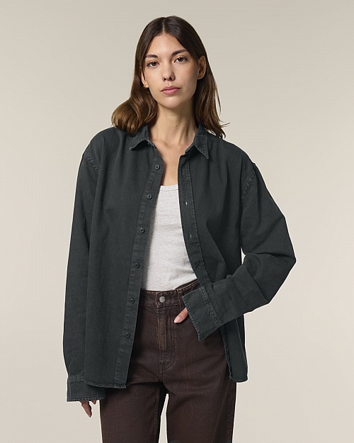 Unisex shirt Stanley Worker 285 g (STWU975) - Photo