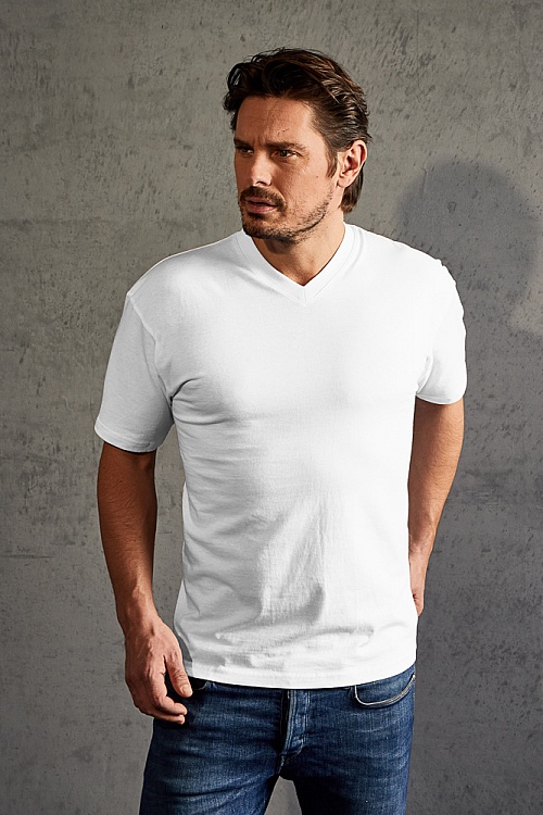 V-neck T-shirt Promodoro Premium V-Neck-T (P-3025) - Photo