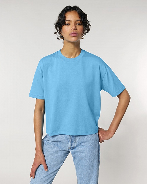 Women's cropped T-shirt Stella Nova 155 g (STTW175) - Photo