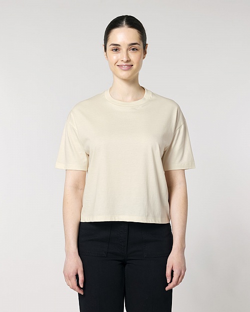 Women's cropped T-shirt Stella Nova 155 g (STTW175) - Photo