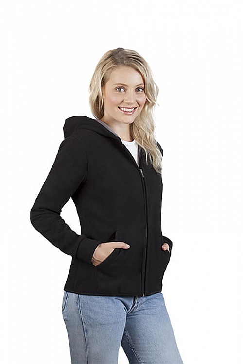 Women's hooded fleece jacket Promodoro Women's Hooded Fleece Jacket (P-7981) - Photo