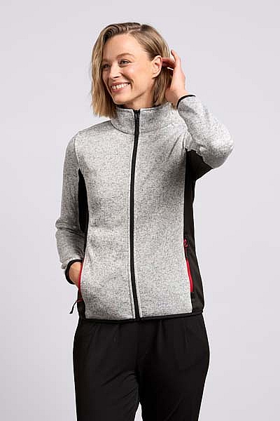 Women’s knitted fleece jacket Promodoro Women’s Knit Jacket Workwear (P-7705) - Photo