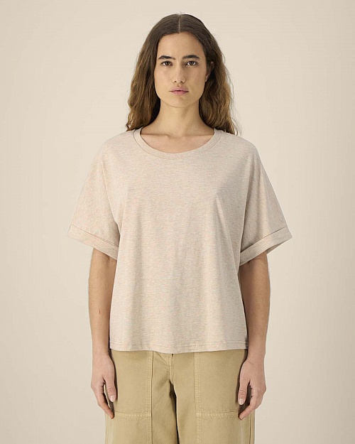 Women's oversized T-shirt Stella Collider 155 g (STTW089) - Photo