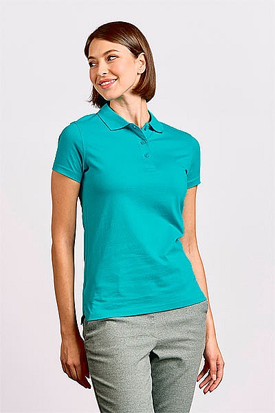 Women’s polo shirt Promodoro Women’s Jersey Polo (P-4025) - Photo