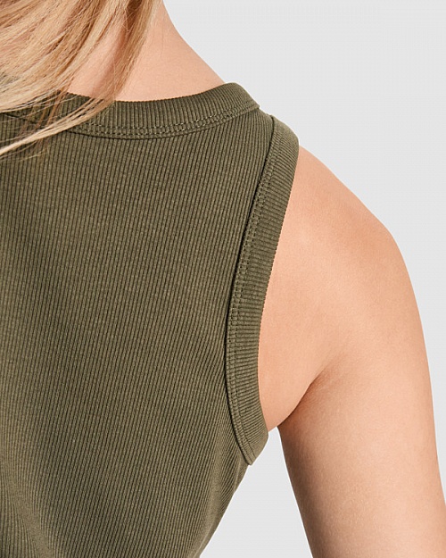 Women's ribbed tank top Roly Dribe 220 g (CA6709) - Photo