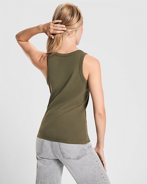 Women's ribbed tank top Roly Dribe 220 g (CA6709) - Photo