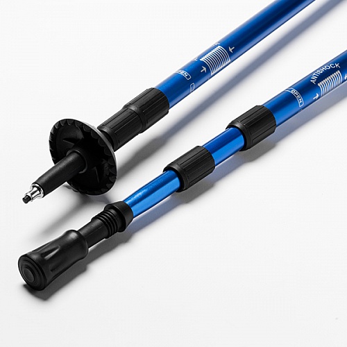Zestaw składanych kijków trekkingowych Stamina Vulcan 140 cm (CP7095) - Zdjęcie