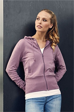 Bluza damska rozpinana z kapturem Promodoro Women’s Hoody Jacket 95/5 P-5390 - Zdjęcie