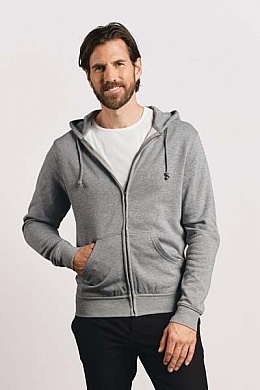 Bluza męska rozpinana z kapturem Promodoro Men’s Hoody Jacket 80/20 (P-5182) - Zdjęcie