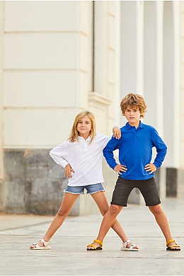 FOTL Kids LS 65/35 Polo (63-201-0) - Zdjęcie