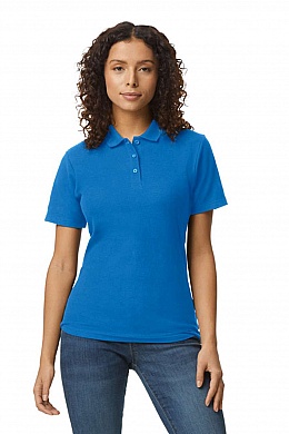 Gildan Ladies Softstyle Pique Polo (GIL64800) 170g - Zdjęcie