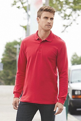 Gildan Premium Cotton LS Polo (GI85900) 220 g - Zdjęcie