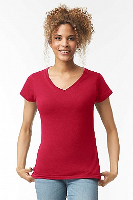 Gildan Softstyle Ladies V-Neck (GIL64V00) 150 g - Zdjęcie