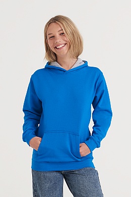 JUST HOODS KIDS VARSITY HOODIE (AWJH003J) - Zdjęcie
