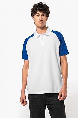 Kariban Base Ball - Contrast Polo 200g (KA226) - Zdjęcie