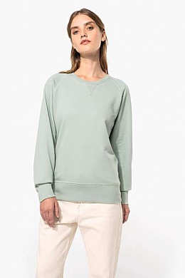 Kariban Ladies Organic Crew Raglan Sweat (KA481) - Photo