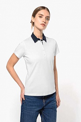 Kariban Ladies Two-Tone Jersey Polo 180g (KA261) - Zdjęcie