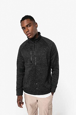 Kariban Men Full Zip Heather Jacket 345g (KA9106) - Photo