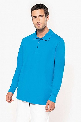 Kariban Men Pique LS Polo 180g (KA256) - Zdjęcie