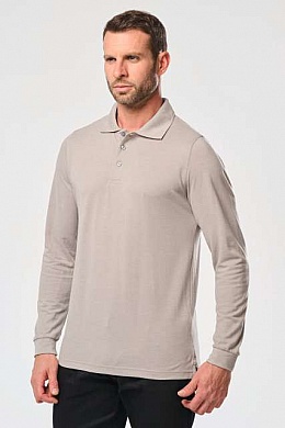 Kariban Men's LS Polo (WK276) - Zdjęcie