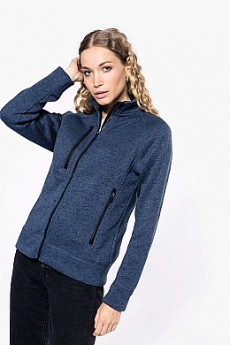 Kariban Women Full Zip Heather Jacket 345g(KA9107) - Zdjęcie