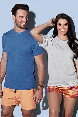 NLA Unisex Tri-Blend T-shirt (N6010) - Zdjęcie
