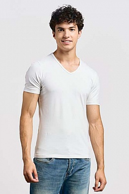 Promodoro Men's Slim Fit V-Neck-T (P-3082) - Zdjęcie