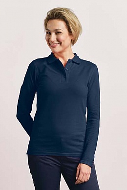 Promodoro Women's Heavy Polo LS (P-4605) - Zdjęcie