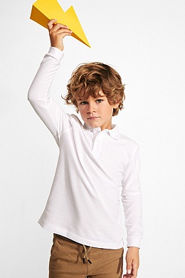 ROLY CARPE CHILD Long-Sleeve Polo (PO5008) - Zdjęcie