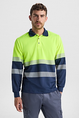 ROLY POLARIS High-Visibility Polo (HV9302) - Zdjęcie
