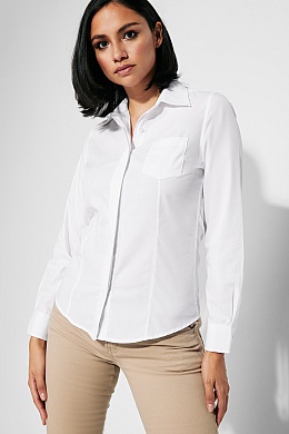 ROLY SOFIA L/S Slim-Fit Shirt 130 g (CM5161) - Zdjęcie