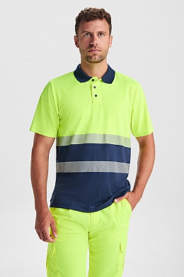 ROLY VEGA High-Visibility Polo Shirt (HV9315) - Zdjęcie