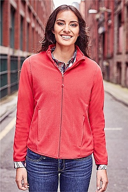 Russell Ladies Full Zip Micro Fleece (R-883F) - Zdjęcie