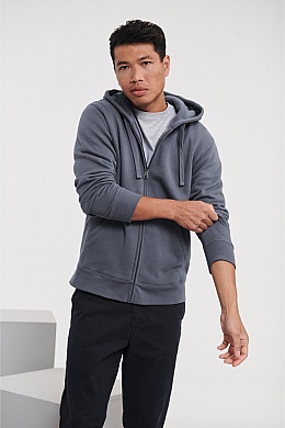 Russell Men's Authentic Zip Hooded Sweat (R-266M) - Zdjęcie