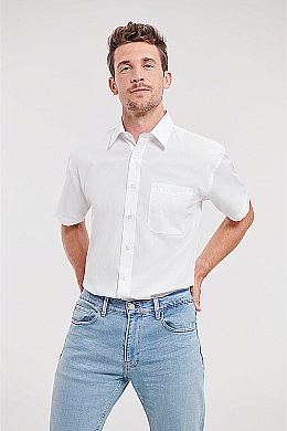 Russell Men's SS Pure Cotton Shirt (R-937M) - Zdjęcie