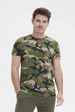 Sol's Camo Men T-shirt 150 g (SO01188) - Zdjęcie
