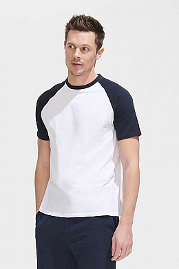 Sol's Funky Men 2-Colour Raglan T 150 g (SO11190) - Zdjęcie