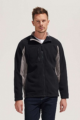 Sol's Nordic Men Bicolor Zipped Fleece (SO55500) - Zdjęcie