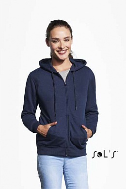 Sol's Seven Women Jacket Lined Hood 280g (SO47900) - Zdjęcie