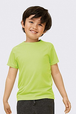 Sol's Sporty Kids Raglan T-shirt 140 g (SO01166) - Zdjęcie