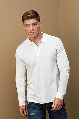 Stedman Polo Long Sleeve (ST3400) - Photo