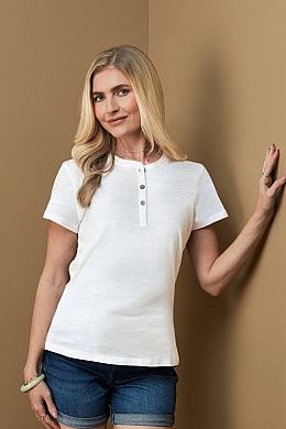 Stedman Sharon Henley T-shirt (ST9530) - Photo